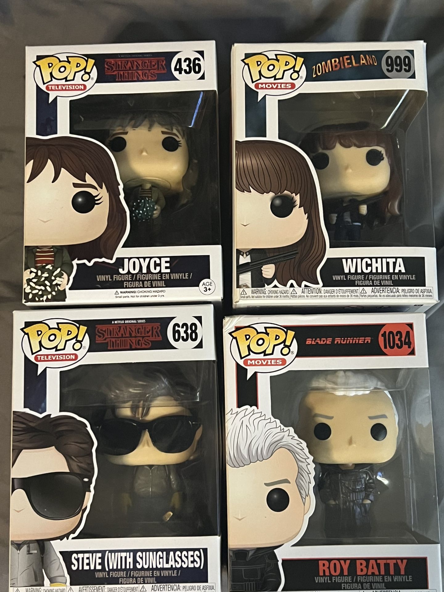 Funko Pops Lot Of 4