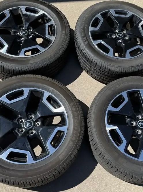 Ford Bronco 5x108 Wheels W Michelin 225/60/18 Tires