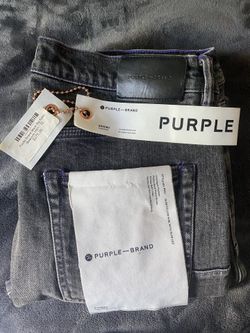 purple jeans size 32 