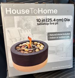 Tabletop fire pit