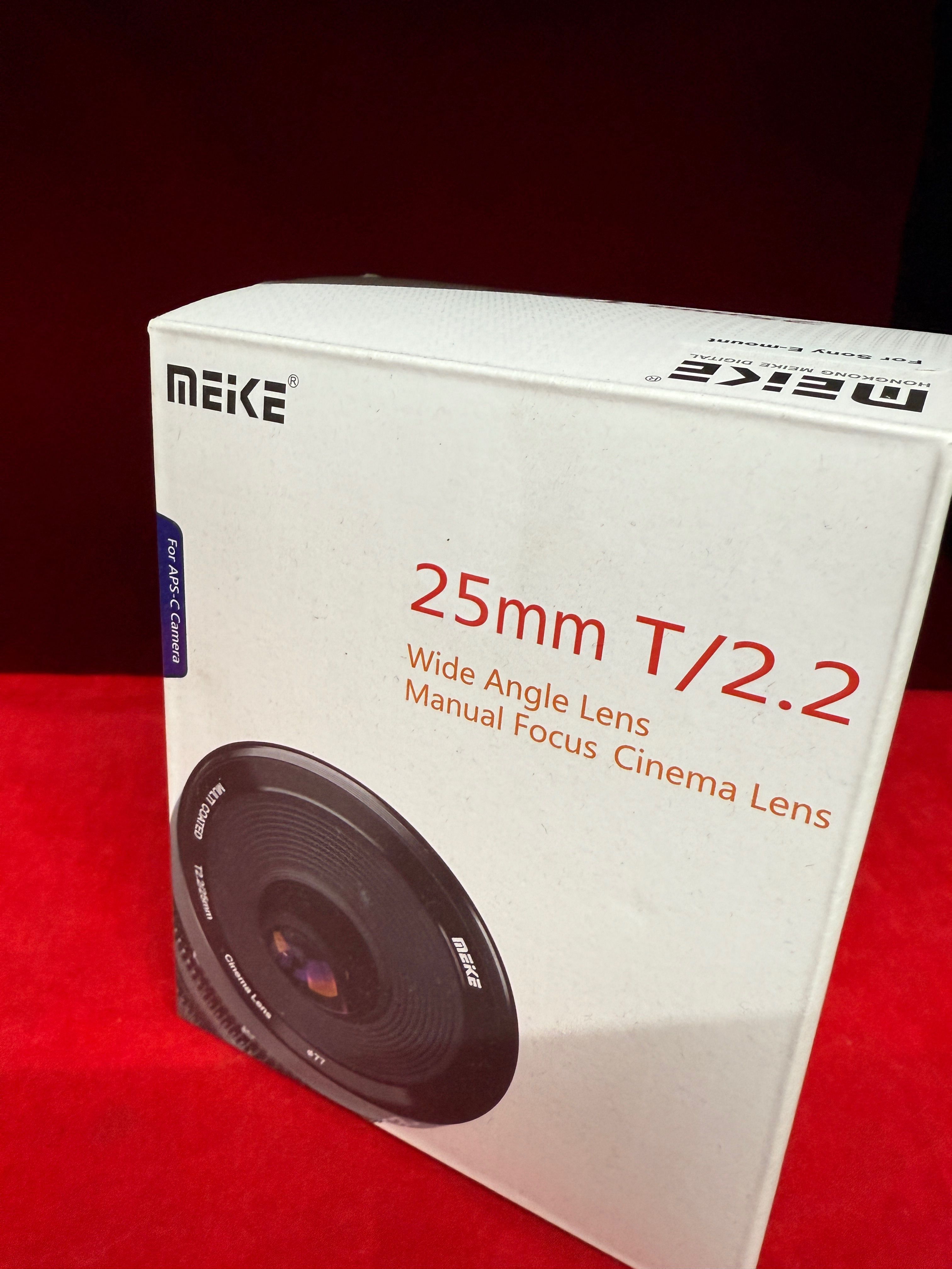 Meike 25mm T2.2 Cine Lens (Sony E Mount)