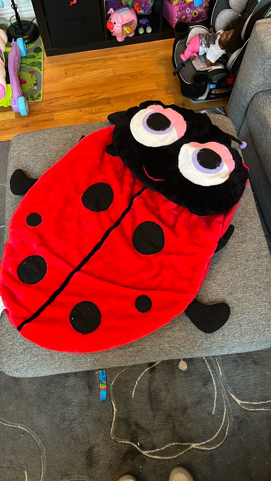 Kids ladybug Sleeping bag