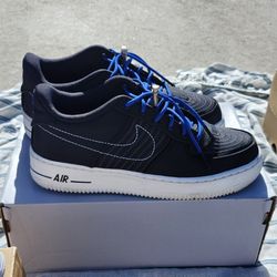 Black, Royal Blue, White Nike Air Force 