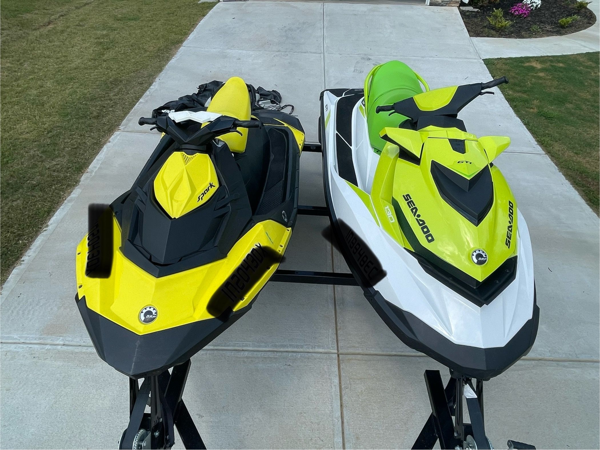 Both 2019/2016 Sea-Doo With Trailer