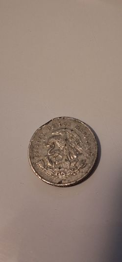 Old Mexican coin