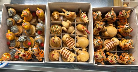 Pencil Sharpeners/Wood/Animal Shapes/New/$2 Each!