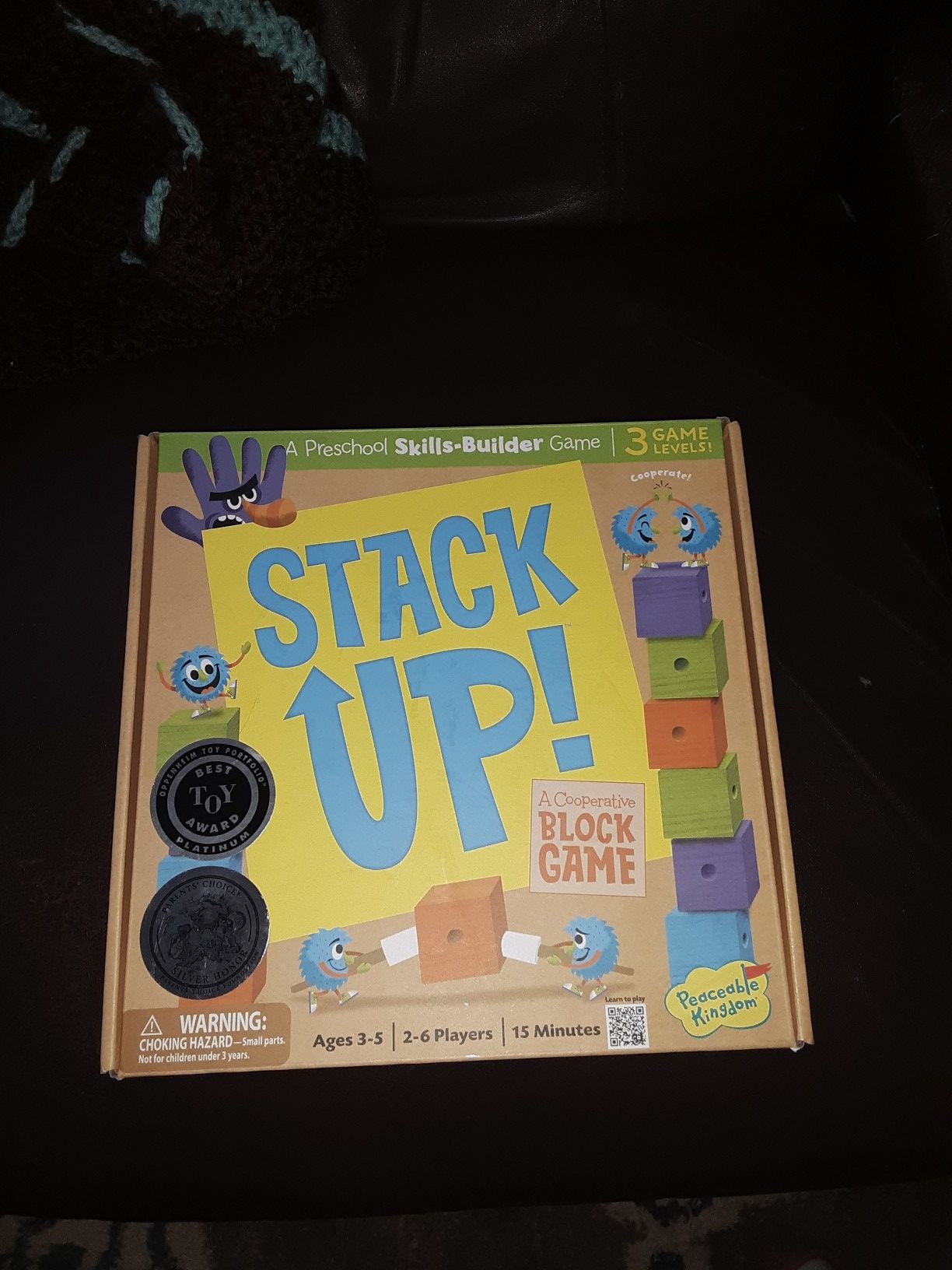 Brand new sealed in box stack up game for kids.