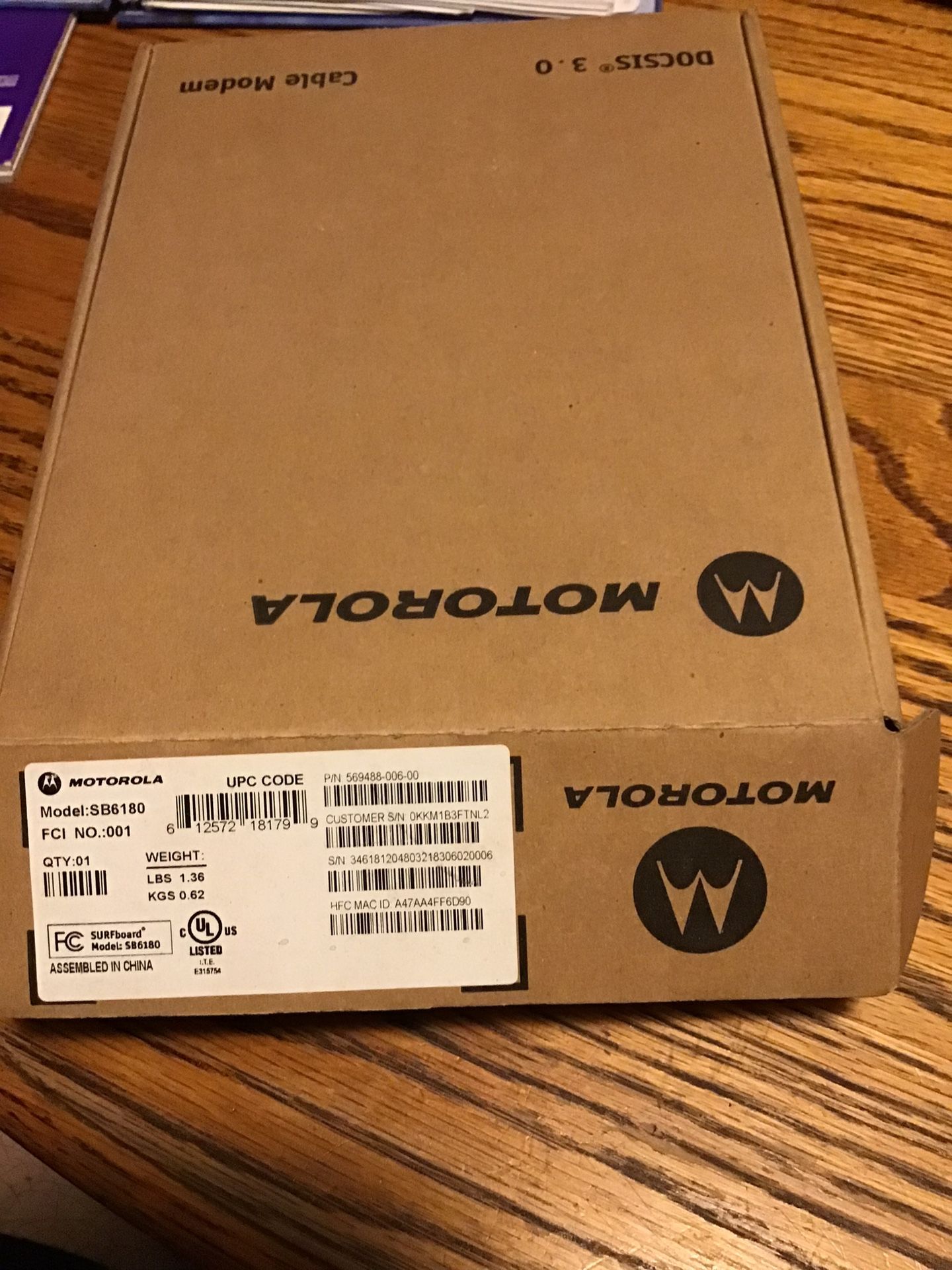 3.0 Cable Modem