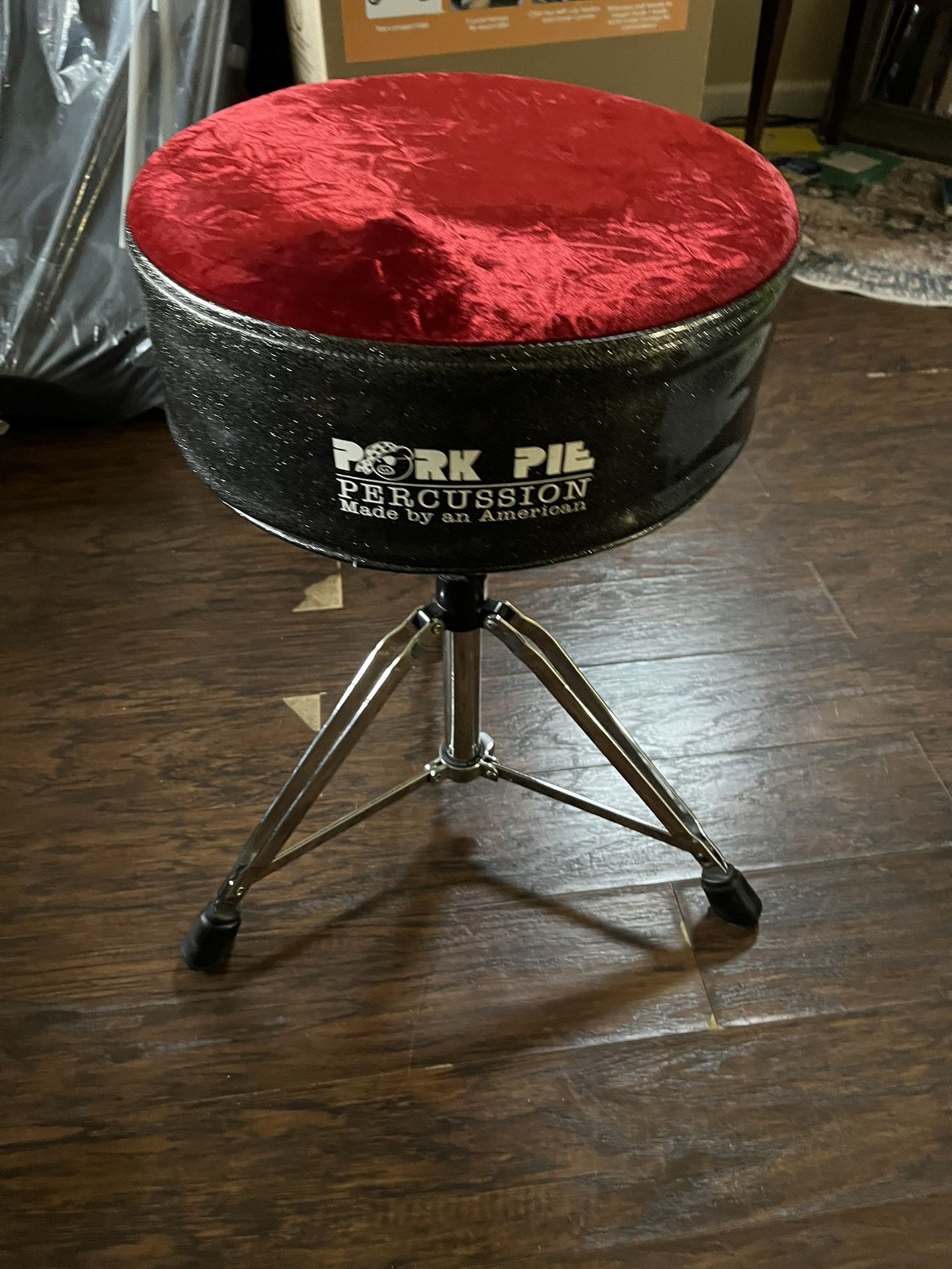 Pork Pie Drum Throne - Super Comfortable & Sturdy!
