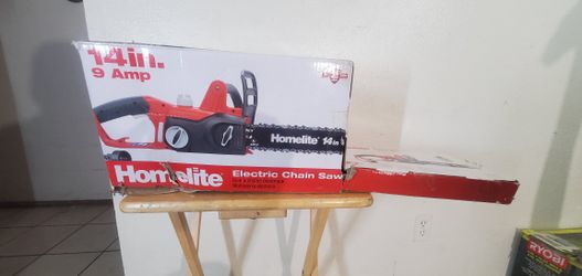 Homelite 14 in. 9 Amp Electric Chainsaw