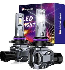 9005 Bulbs 2024 Upgraded 800% Brighter 30000LM 6500K Cool White Q3 Series 9005/HB3 Fog Bulbs Wireless Plug and Play IP68 Waterproof - Pack of 2