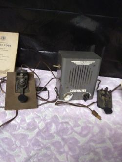 Vintage Morse codemaster