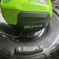 80 Volt Battery Powered Mower 