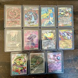 Mega Evolution Pokemon Card Lot (11) Cards Charizard