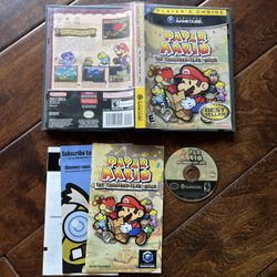 Paper Mario: The Thousand-Year Door (Nintendo Gamecube) Complete CIB w/ Manual