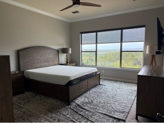 Entire primary bedroom furniture, set minus the mattress for sale