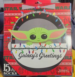 New Star Wars Mandalorian Baby Yoda. Fits shoe size Size.4-10
