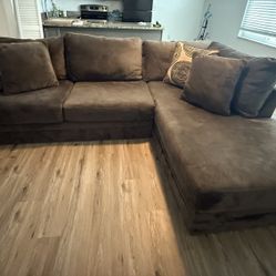 Brown Sectional Sofa