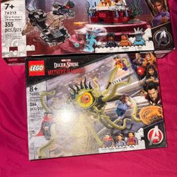 Doctor Strange, Black panther Lego Sets