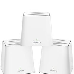 Meshforce M1 Mesh WiFi System, Whole Home WiFi Performance, WiFi Router Replacement, Max Wireless Coverage 6+ Rooms, Easy to Setup, Parental Control (