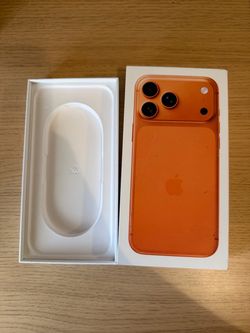 Apple iPhone 17 Pro Max 256GB Cosmic Orange Original Empty Box Only A3257