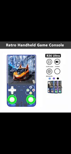 R36 Ultra Handheld gaming console