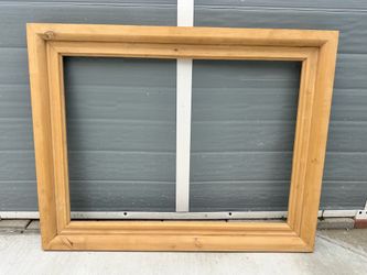 Large Wood Frame - Unfinished