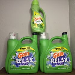 Gain Laundry Detergent Bundle