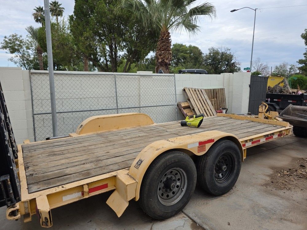 12k Flatbed Trailer