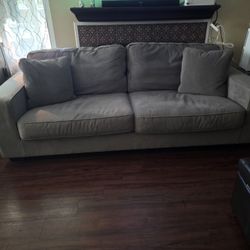 Modern Gray 3-Seater Couch – Clean, Comfortable, Great Condition