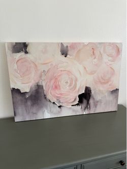 Pink Flower Canvas