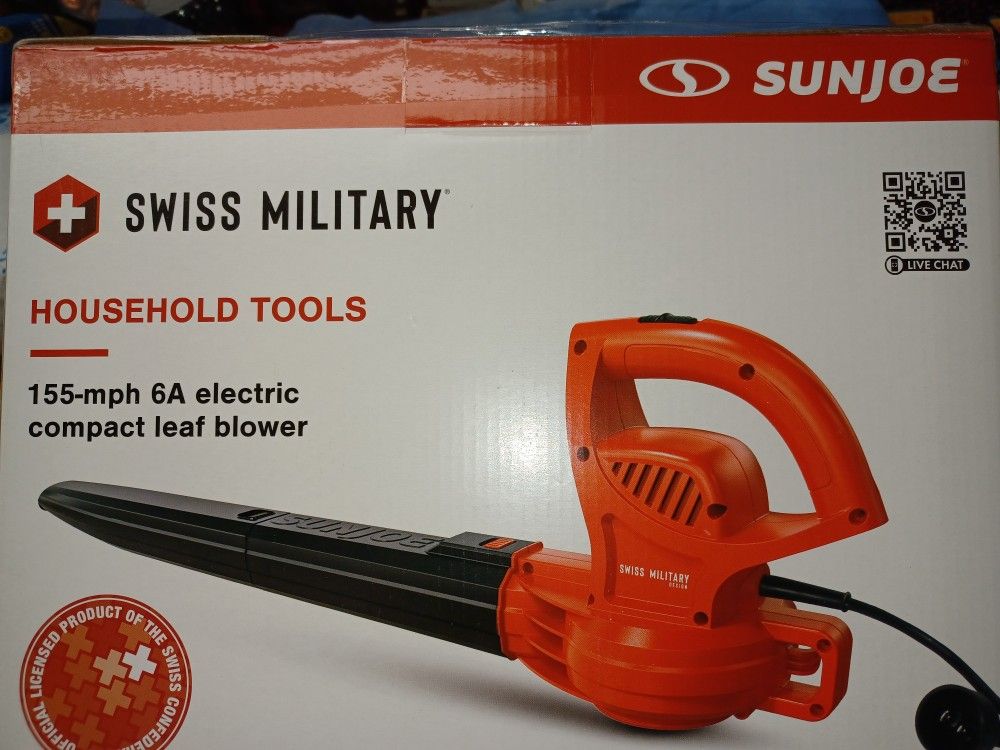 Sunjoe Compact Leaf Blower 