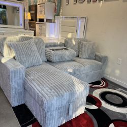 Sofa Cama Grey Totalmente Nuevo En Caja 