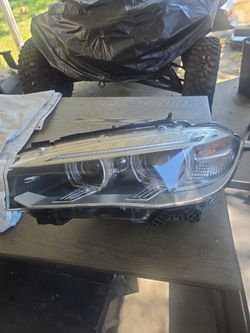 2014-2018 BMW X5 X6 F15 F16 LEFT DRIVER SIDE XENON HEADLIGHT OEM
