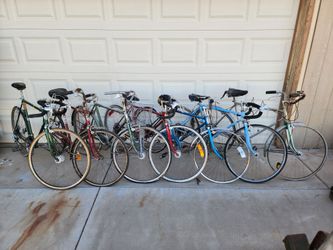 7 Vintage 60s & 70s Schwinn Mens 26" Bicycle Road Cruiser Projects