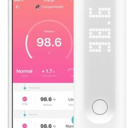 Comper Non Contact Thermometer, Thermometer Infrared Forehead for Fever, forehead Thermometer for Baby, Kids and Adults, with Smart App, Bluetooth Con