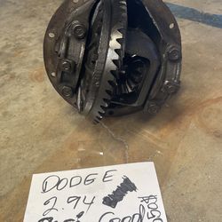 Doge Rear End Gears 
