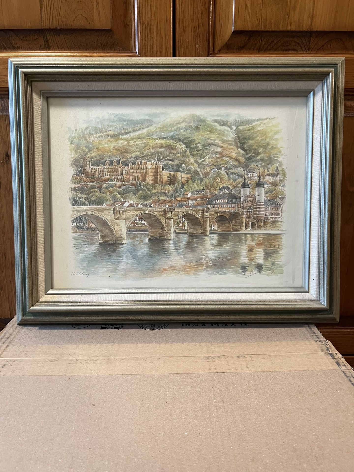 Framed picture Of Heidelberg