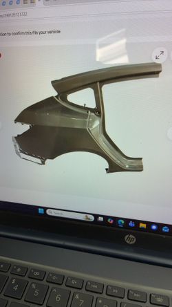 Tesla Model 3. Right rear body pane 1/4Panel OEM fit