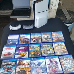 $250! G Story Monitor $450! Clean PS5 Slim 1TB 2nd Edition.. I have Racing Game collection $25! Each or 5 for $100! $300! Games only