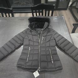 Calvin Klein New Jacket With Plush Hood