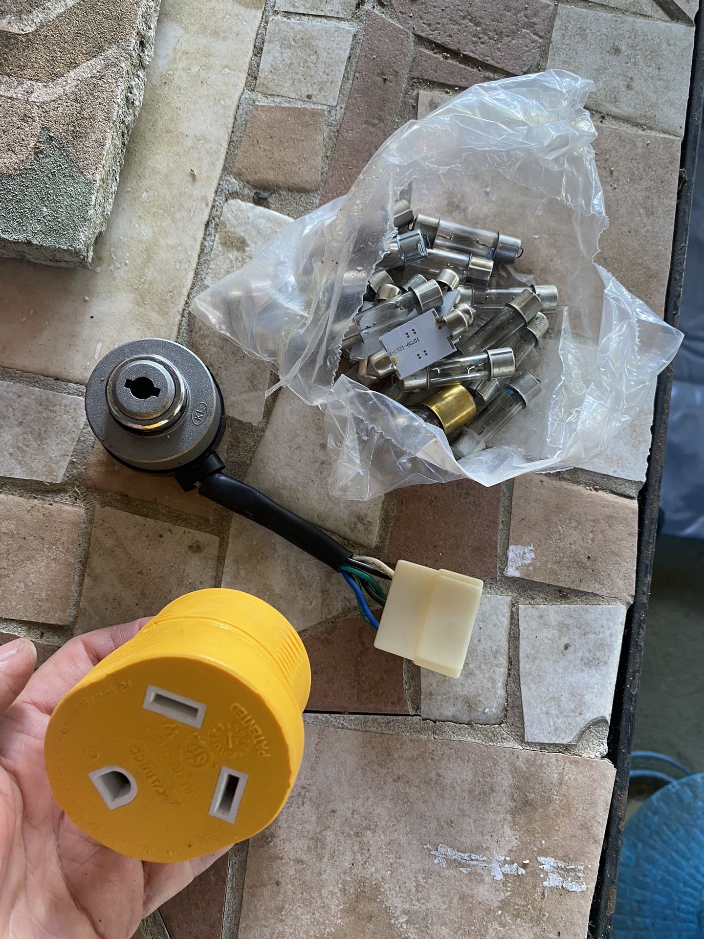 Free. Random Electronics RV Plug Adapter