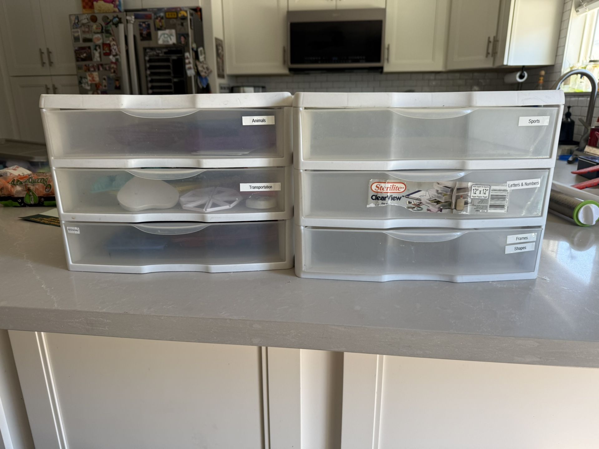 Plastic Storage / Drawers