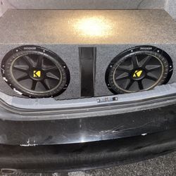 Kicker 12s & Boss Amp OBO 