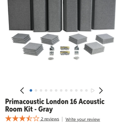 Primacoustic London 16 professional sound treatment