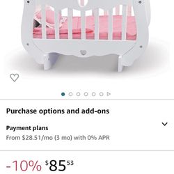 Melissa & Doug Doll Crib