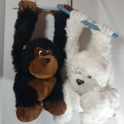 Vintage Stuffed Animal Gorillas & Monkey