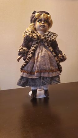 OOAK Horror Repaint Porcelain Doll
