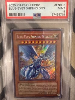 Blue eyes shining dragon