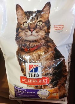 Cat Food Hill's Science Diet